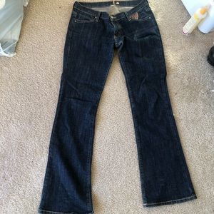 Boot cut jeans